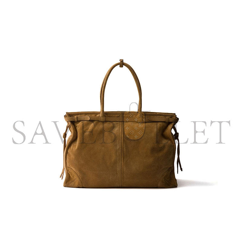 Pra*a bonnie suede tote bag 2vg128 (50*36*17cm)